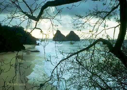 Dois Irmaos (two brothers) Island