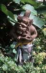 Statue in a garden