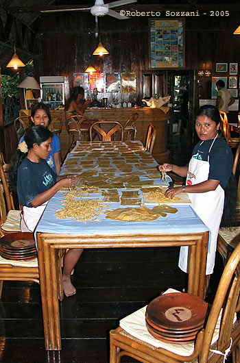 Walea Island - Tagliatelle fatte a mano - Hand made 'tagliatelle'